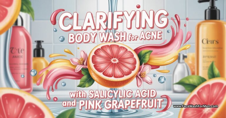 clarifying body wash for acne